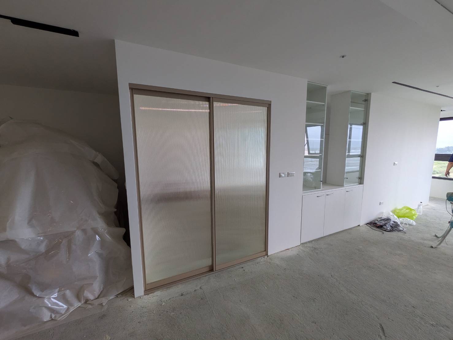 淡水濱海路細鋁框橫拉門