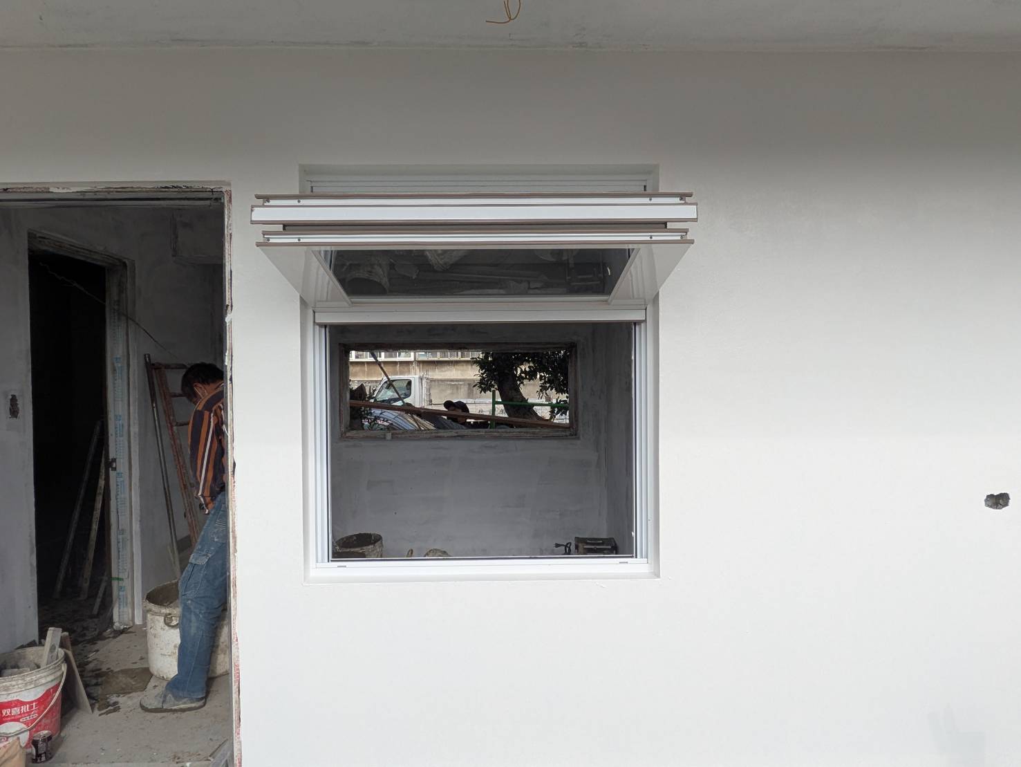 新竹建華中學上折疊窗